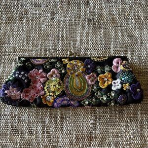Embroidered Clutch